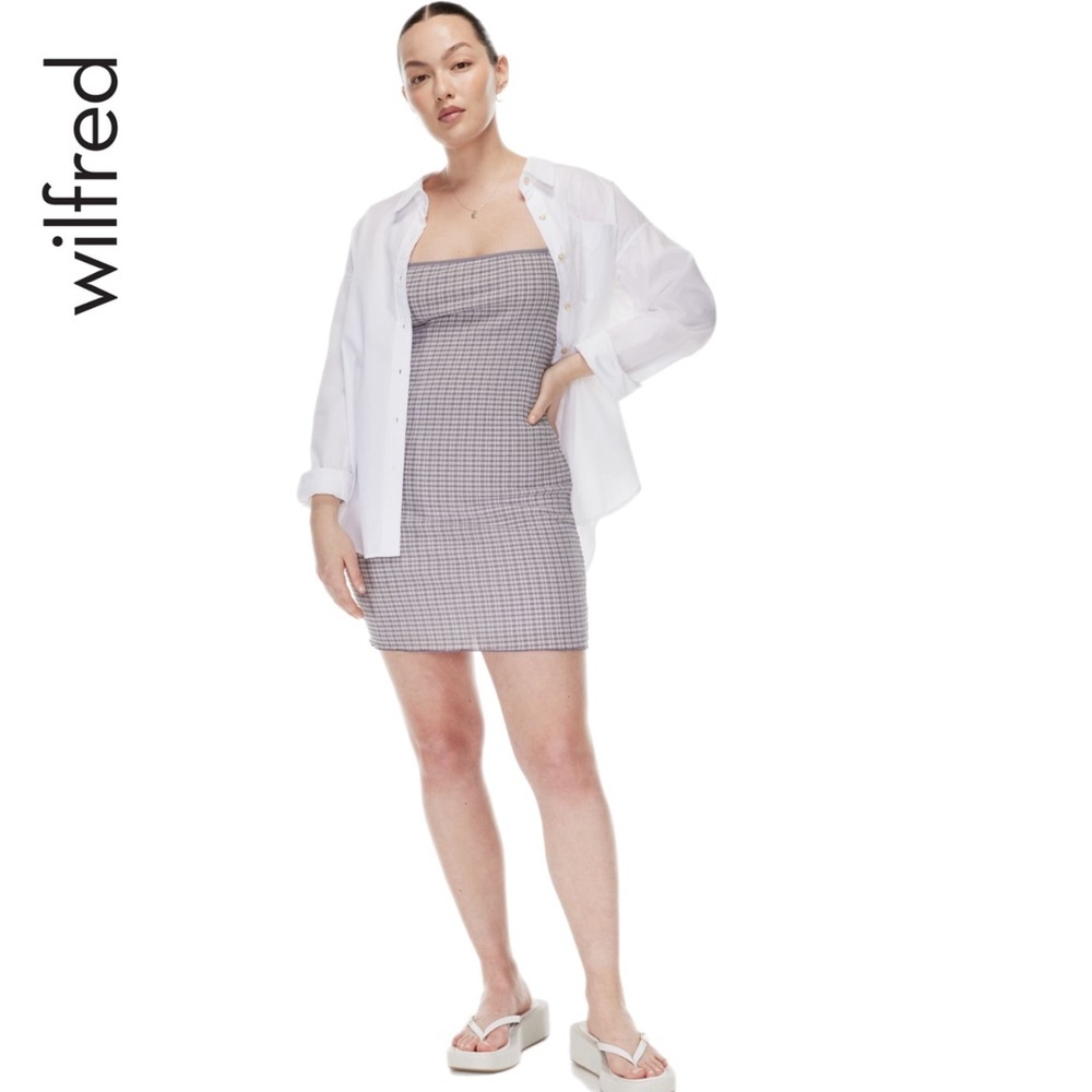 Wilfred
Jazz Mini Dress black and white size small​